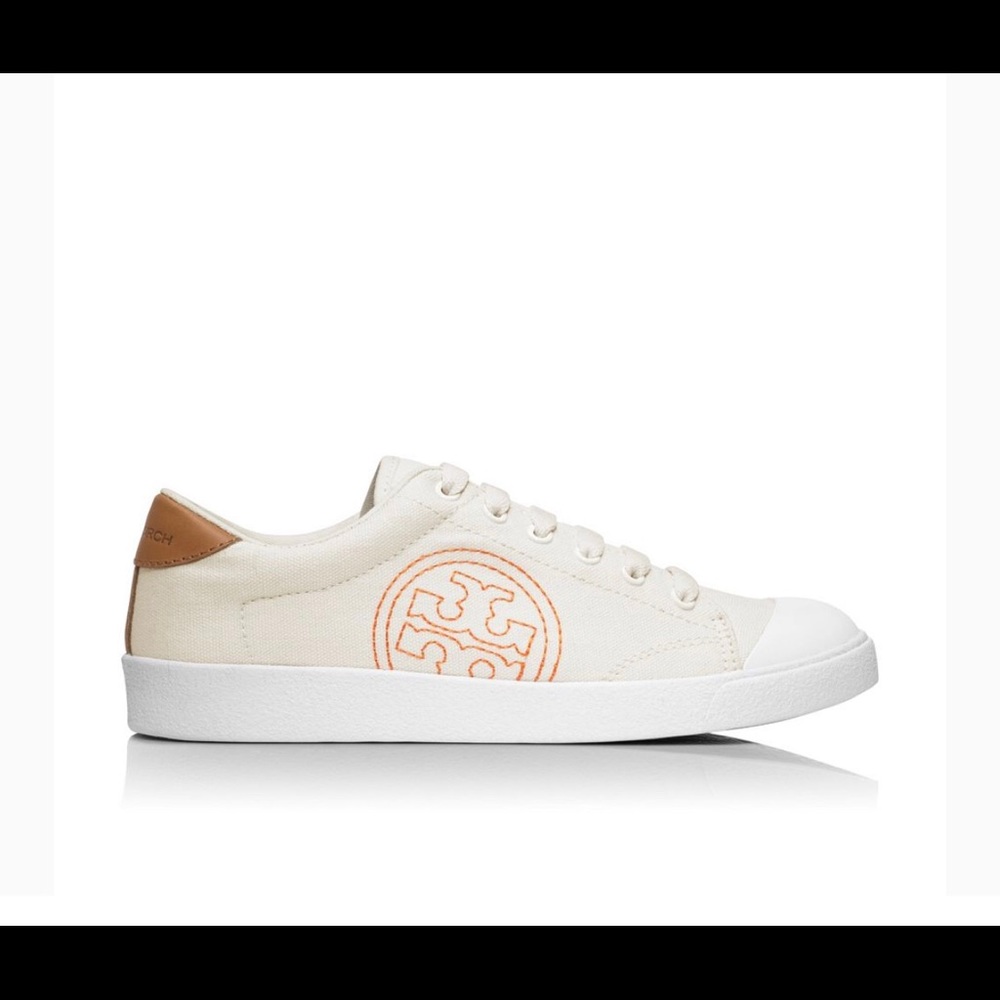 Authentic white Tory Burch Sneakers